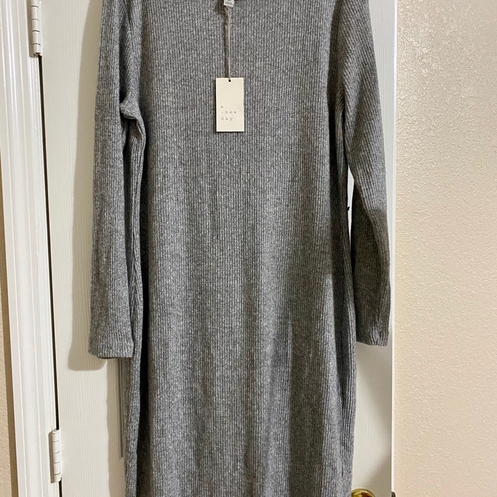 NWT XL a new day Women’s Long Sleeve Dress